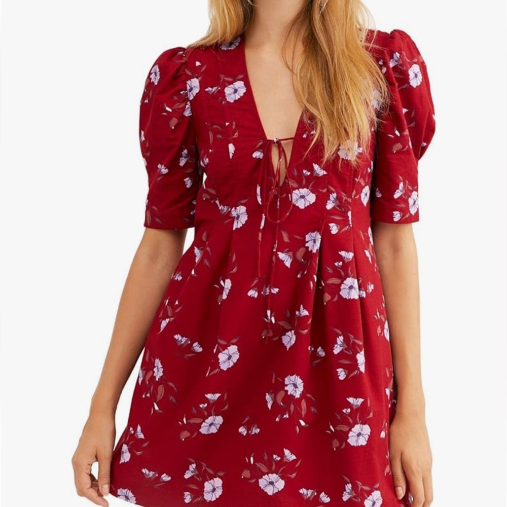Free people tie front dress